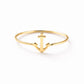 925 Sterling Silver Anchor Ring, Minimalist Nautical Stacking Band, Ocean Lover Jewelry