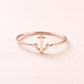 925 Sterling Silver Anchor Ring, Minimalist Nautical Stacking Band, Ocean Lover Jewelry