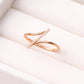925 Sterling Silver X Cross CZ Ring, Minimalist Pave Band, Modern Everyday Jewelry