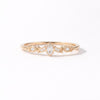 925 Sterling Silver Marquise CZ Vine Ring, Vintage Leaf Wedding Band, Nature Stackable Gift