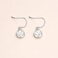 925 Sterling Silver Leaf Drop Earrings, Minimalist Botanical Nature Design