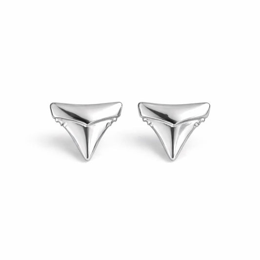 Shark Tooth Stud 925 Silver | Ocean Jewelry | Minimalist Studs | Tiny Sea Lover Earrings