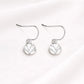 925 Sterling Silver Leaf Drop Earrings, Minimalist Botanical Nature Design