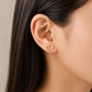 925 Sterling Silver Butterfly Stud Earrings, Dainty Minimalist Everyday Jewelry