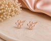 925 Sterling Silver Open Flower Stud Earrings, Minimalist Floral Everyday Jewelry