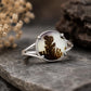 Shazar Dendrite Agate Statement Ring, Sterling Silver Nature Jewelry