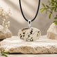 925 Sterling Silver Shazar Dendrite Agate Pendant, Natural Dendritic Agate Necklace, Gemstone Pendant, Handmade Nature Jewelry, Gift for Her