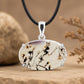 925 Sterling Silver Shazar Dendrite Agate Pendant, Natural Dendritic Agate Necklace, Gemstone Pendant, Handmade Nature Jewelry, Gift for Her
