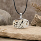 925 Sterling Silver Shazar Dendrite Agate Pendant, Natural Dendritic Agate Necklace, Gemstone Pendant, Handmade Nature Jewelry, Gift for Her